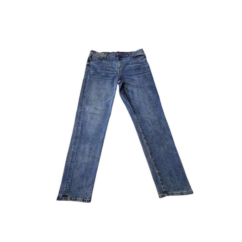 Express Classic Blue Straight Leg Jeans